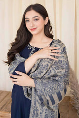 3pc Embroidered UnStiched Dress With Printed dupatta D-918